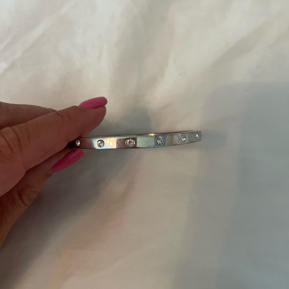 Kate SpadeSilver Bracelet with faux Diamond Accents